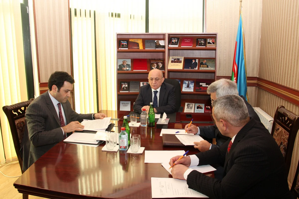 Mübariz Qurbanlı Horadizdə vətəndaşları qəbul edib