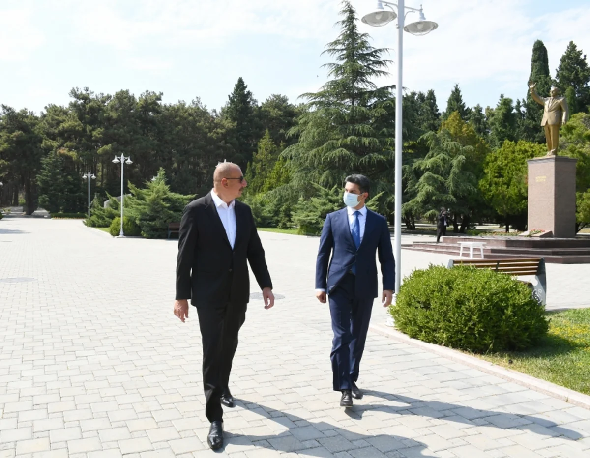 Prezident Naftalana səfərə gedib