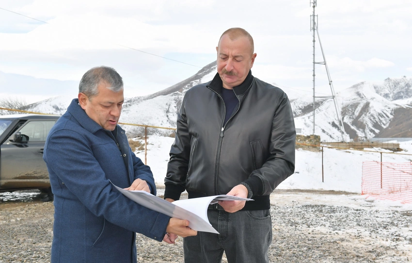 Prezident İlham Əliyev Şuşa rayonunun Turşsu qəsəbəsində olub - YENİLƏNİB