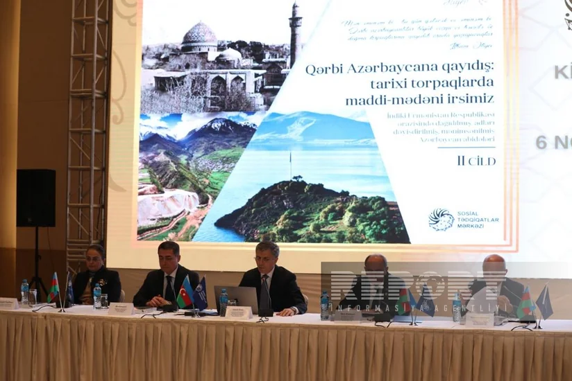 Bakıda Qərbi Azərbaycana qayıdışla bağlı kitabın təqdimatı olub