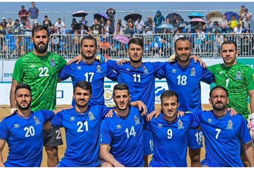 Çimərlik futbolu üzrə Azərbaycan millisinin dünya reytinqindəki mövqeyi bəlli olub