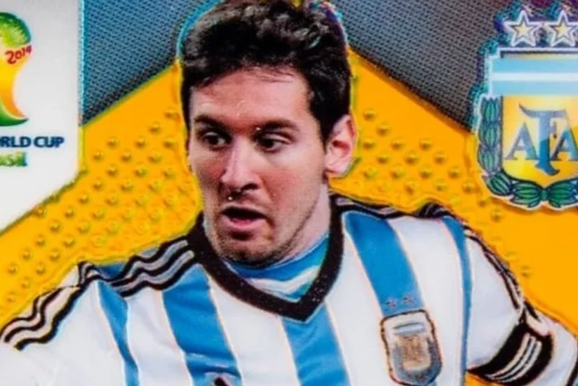 Коллекционную карточку Panini с изображением Месси продали за рекордную сумму