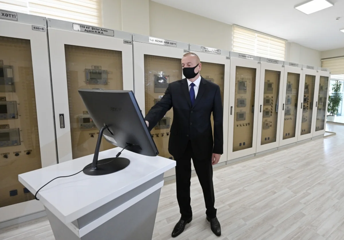 Ilham Aliyev inaugurates newly renovated “8th km” substation