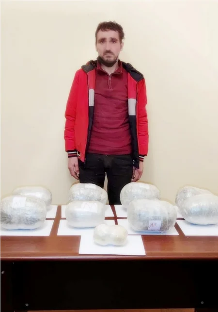 İrandan Azərbaycana 9 kq narkotikin keçirilməsinin qarşısı alınıb, saxlanılan var