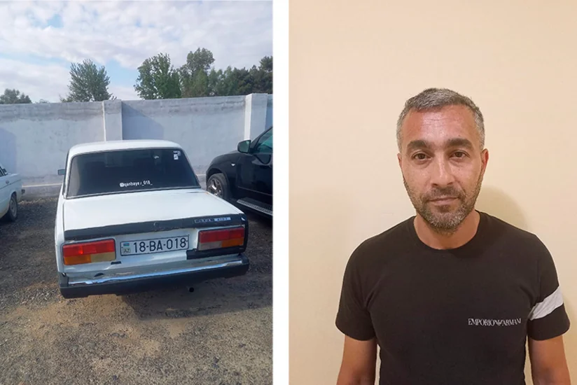 Narkotikin təsiri altında avtomobil idarə edən sürücü saxlanılıb