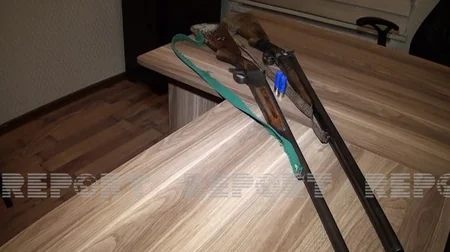 Salyanda ovçularda qanunsuz silahlar aşkarlandı