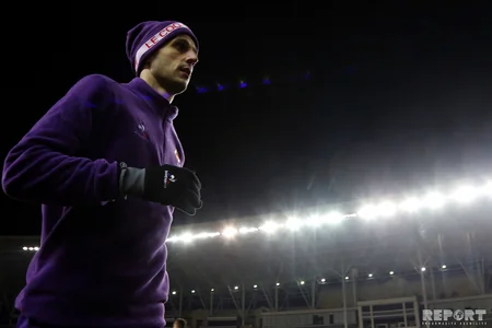 Qarabağ və Fiorentina oyundan əvvəl son məşqə çıxıb - FOTOREPORTAJ