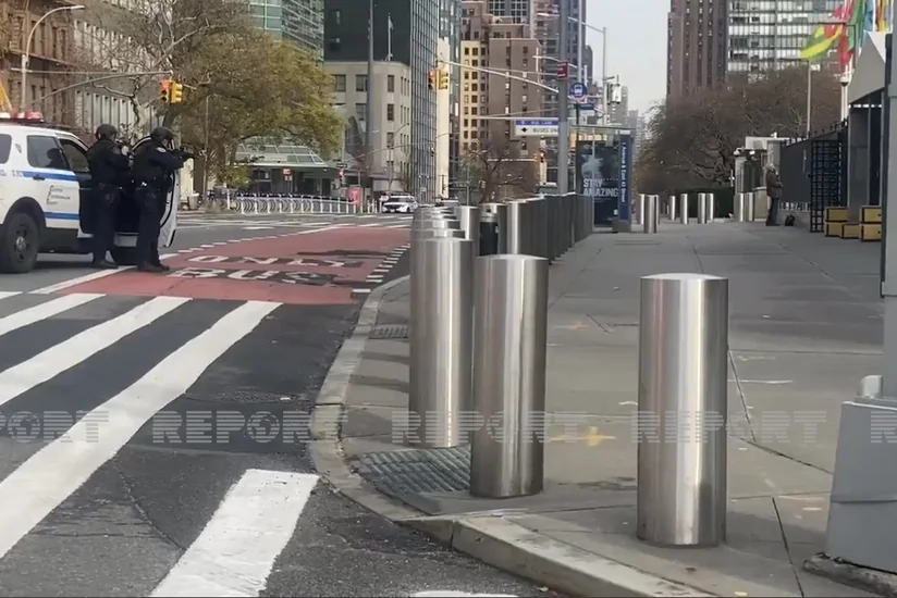 Перед штаб-квартирой ООН была совершена попытка самоубийства