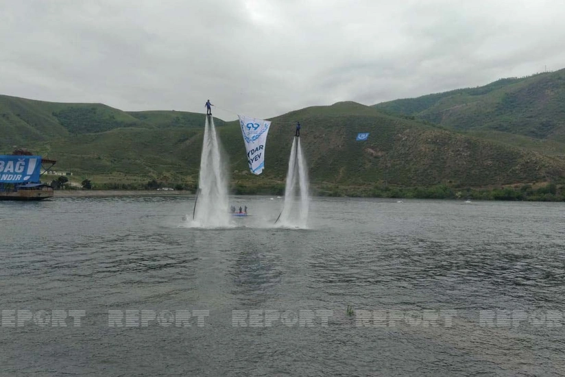 В Суговушане организовано водное шоу