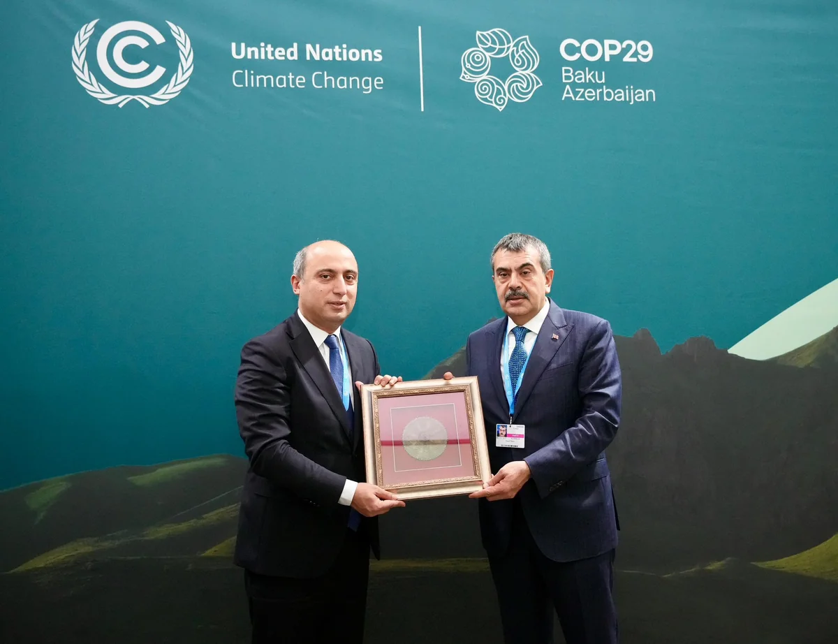 Bakıda Azərbaycan və Türkiyənin təhsil nazirlərinin görüşü olub