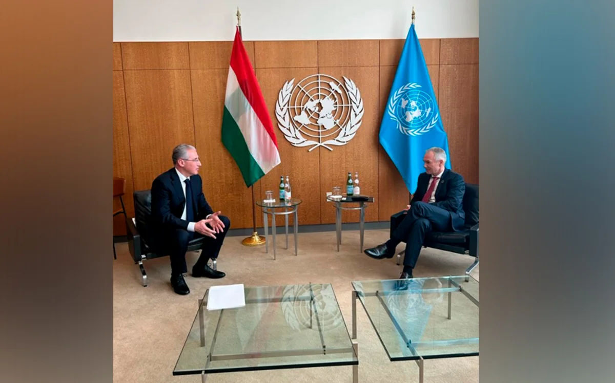 Muxtar Babayev BMT Baş Assambleyasının prezidenti ilə görüşüb