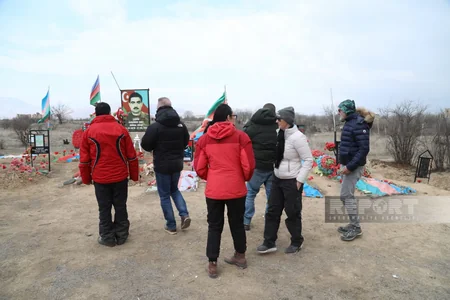 Beynəlxalq səyahətçilər Ağdamda səfərdədirlər