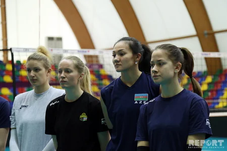 Voleybol üzrə qadınlardan ibarət Azərbaycan yığması İslamiadaya hazırlığı davam etdirir - FOTO
