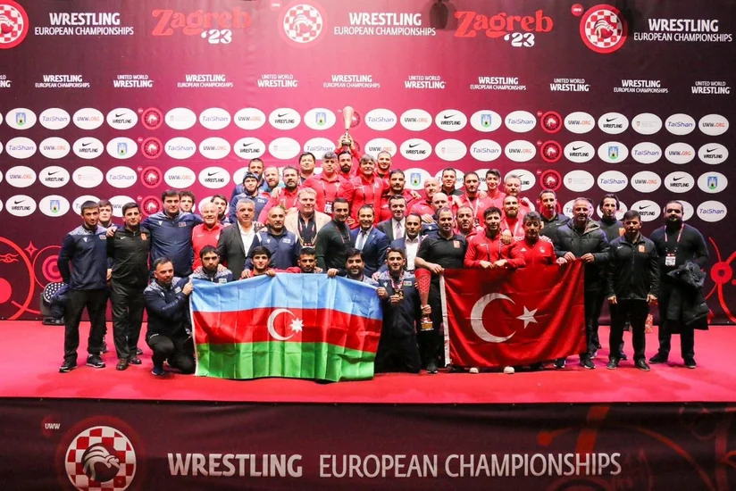 Avropa çempionatında Azərbaycan və Türkiyə qardaşlığı növbəti dəfə nümayiş etdirilib