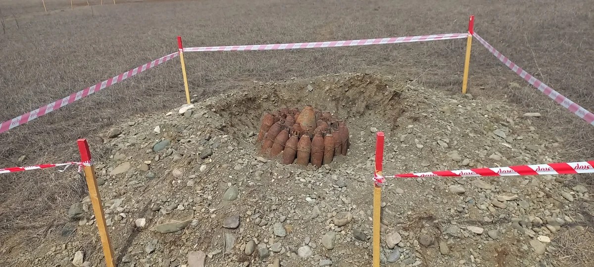 Ağdamda ölümcül gücə malik partlayıcı qurğular aşkarlanıb