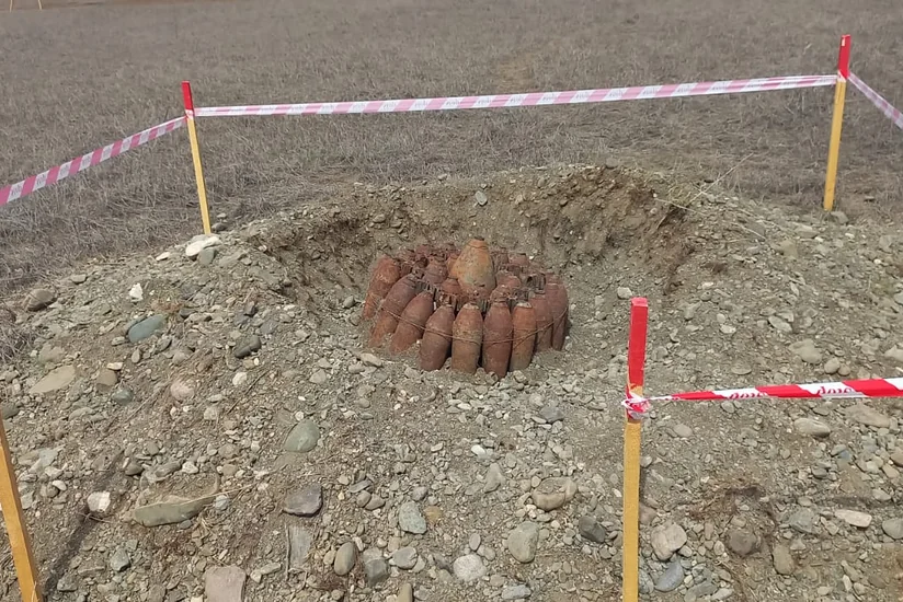 Ağdamda ölümcül gücə malik partlayıcı qurğular aşkarlanıb