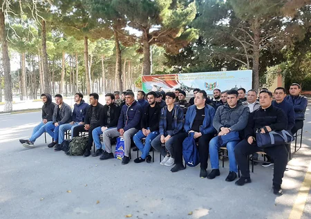 Toplanışa çağırılan ehtiyatdakı hərbçilər hərbi hissəyə qəbul olunublar