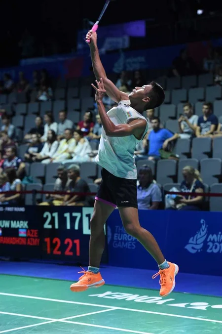 “Minsk 2019”: Azərbaycan badmintonçusu çıxışını başa vurub