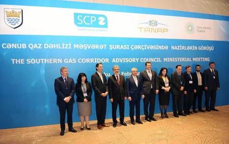 ​İlham Əliyev Cənub qaz dəhlizi Məşvərət Şurası çərçivəsində nazirlərin görüşündə iştirak edib