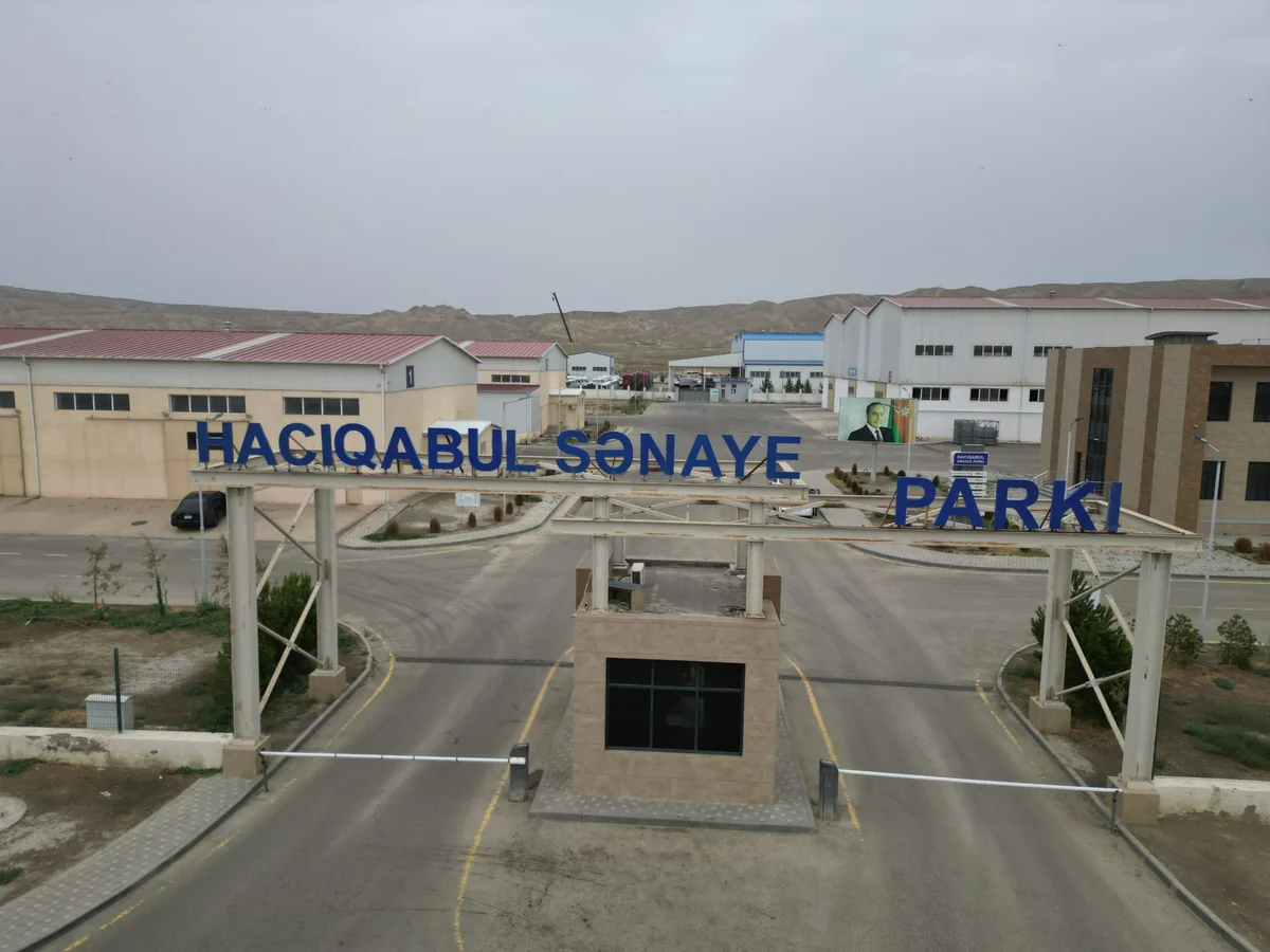 Hacıqabul Sənaye Parkında yeni istehsal sahəsi yaradılır