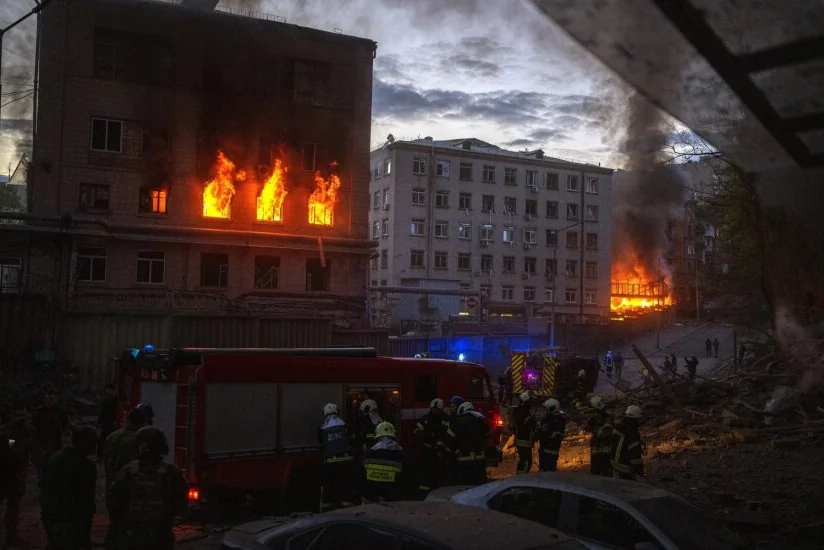 Ukraine sees highest intensity of attacks on Kyiv since early year