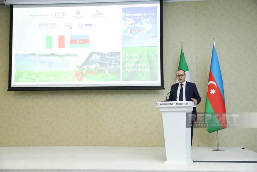 Tural Hacılı: Azərbaycan İtaliya ilə ticarət əlaqələrini genişləndirilmək istəyir