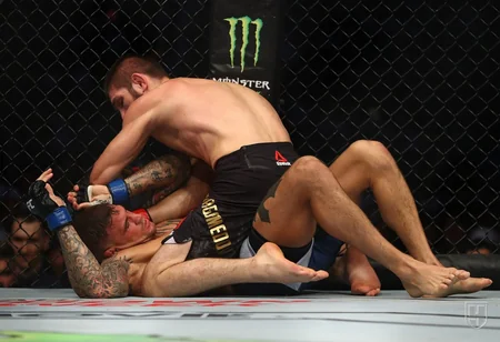 Həbib Nurməhəmmədov Dastin Poryeyə qalib gəlib - VİDEO