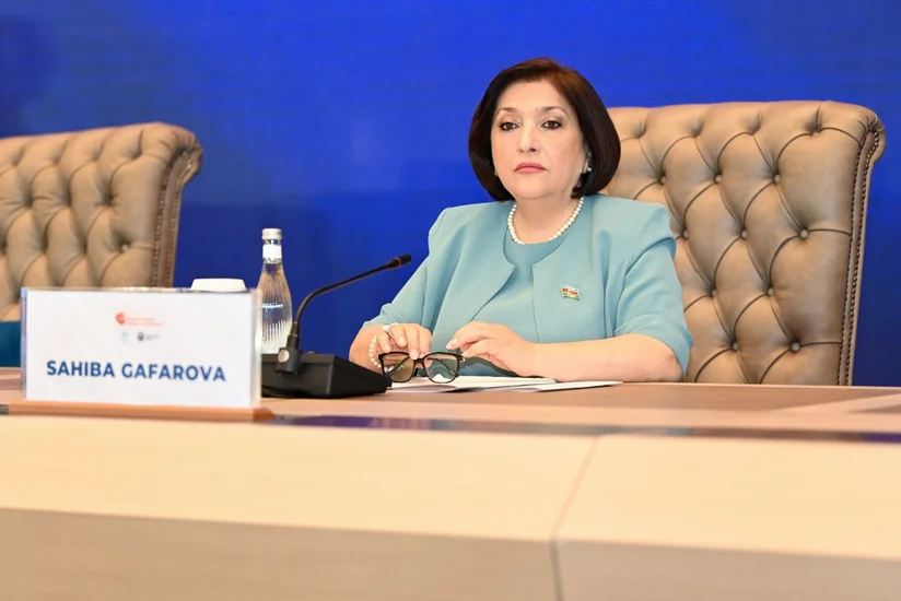 Sahibə Qafarova qadın parlament sədrlərini minalarla bağlı məsələyə diqqət yetirməyə çağırıb