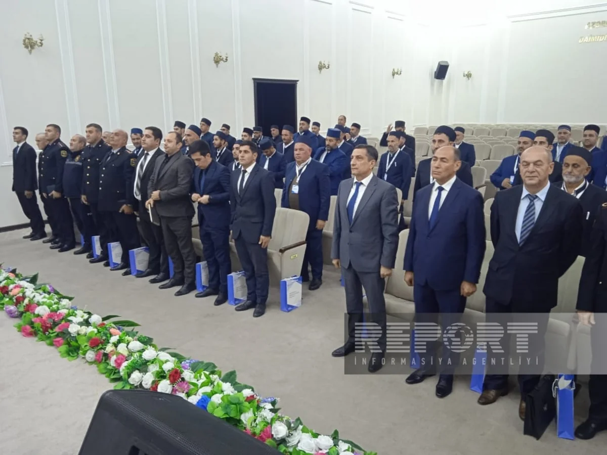 Bərdədə “Müasir çağırışlar və qarşıda duran əsas hədəflər” mövzusunda regional konfrans keçirilib