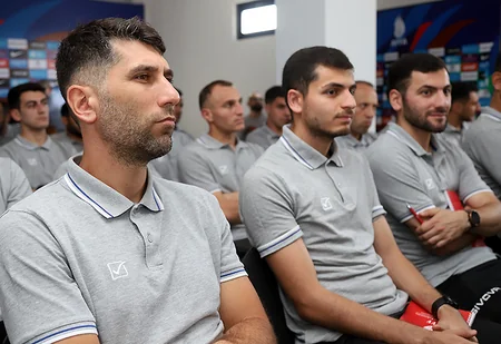 Liv Bona Dea Arenada hakimlər üçün seminar keçirilib