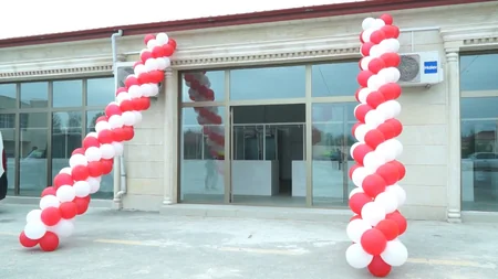 Ağdaşda yeni heyvan kəsimi məntəqəsi istifadəyə verilib