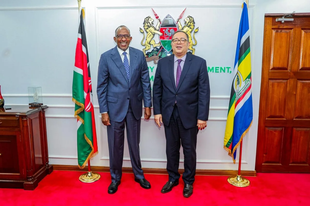 Azerbaijani ambassador meets with Kenya's environment and climate change minister