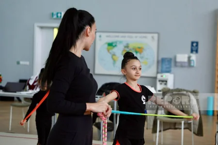 Şəmkir və Sumqayıtın bədii gimnastları Bakıda təlim-məşq toplanışı keçirlər