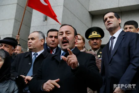 Action at Turkish Embassy supports cleaning Afrin from terrorists