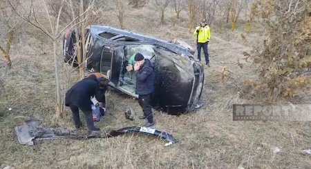 Qobustanda ağır yol qəzası baş verib, ölən və xəsarət alanlar var
