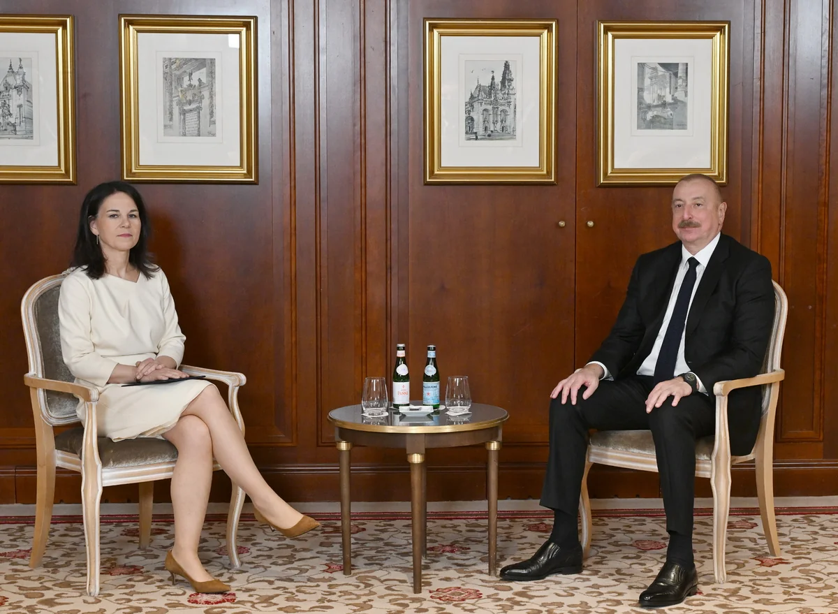 Prezident İlham Əliyevin Almaniya XİN rəhbəri ilə görüşü olub - YENİLƏNİB