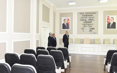 ​YAP-ın Ağsu rayon təşkilatının yeni inzibati binasının açılışı olub