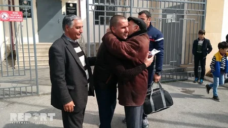 Şəki Penitensiar Müəssisəsində əfv sərəncamının icrasına başlanılıb - VİDEO