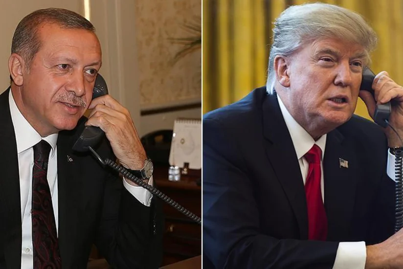Türkiyə və ABŞ prezidentləri Suriya məsələsini müzakirə ediblər