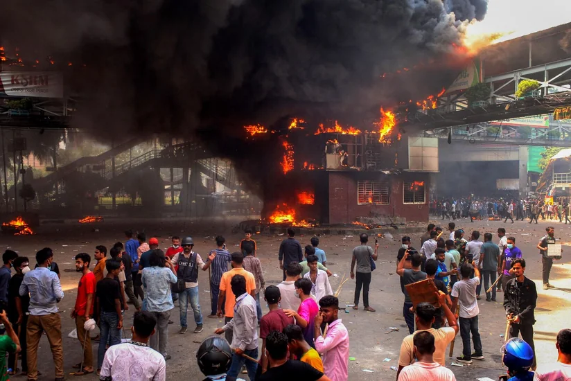 Banqladeşdə iğtişaşlar nəticəsində ölənlərin sayı 560 nəfərə çatıb