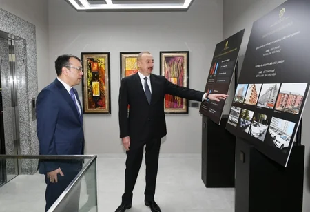 President Ilham Aliyev attends opening of DOST center No2