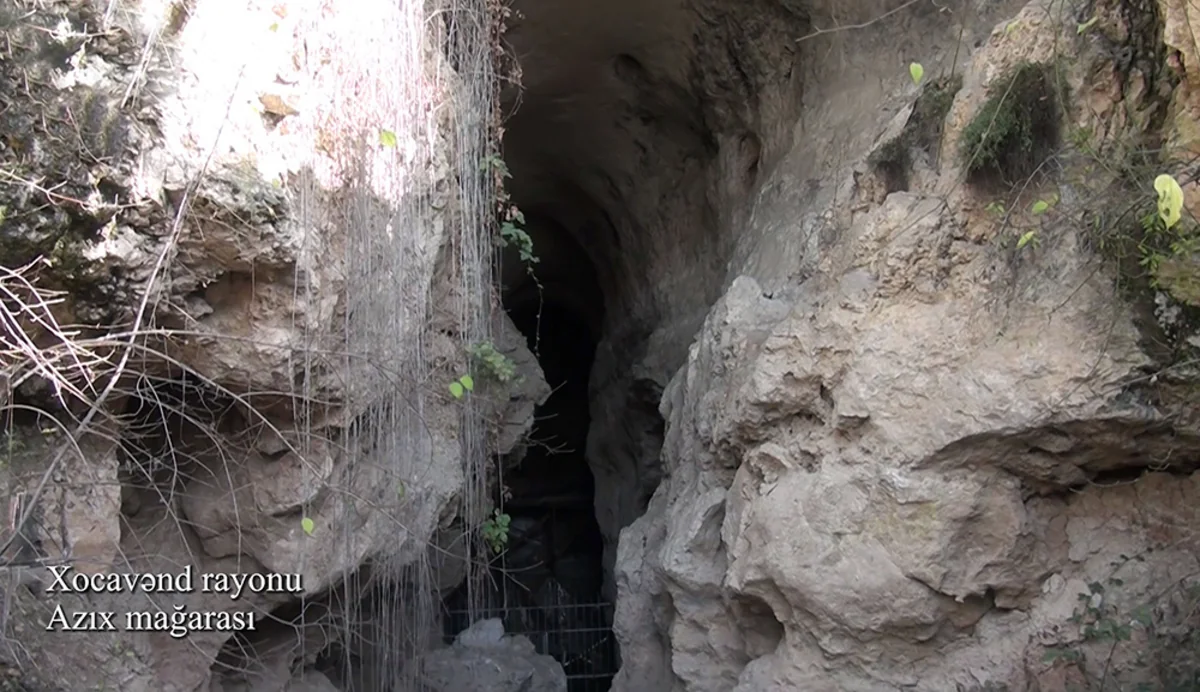 Video footage of Azykh cave