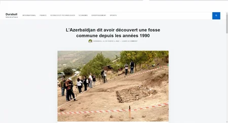 Dünya mətbuatı Edillidə aşkarlanan kütləvi məzarlıqla bağlı geniş məlumat yayıb