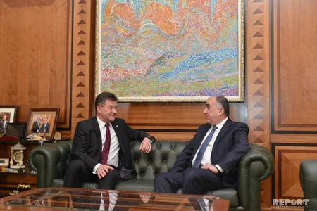 Bakıda ATƏT sədri ilə danışıqlar zamanı Qarabağ münaqişəsi müzakirə olunub - FOTO - YENİLƏNİB