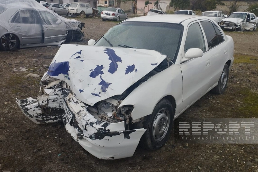 Kürdəmirdə yol qəzası olub, xəsarət alanlar var