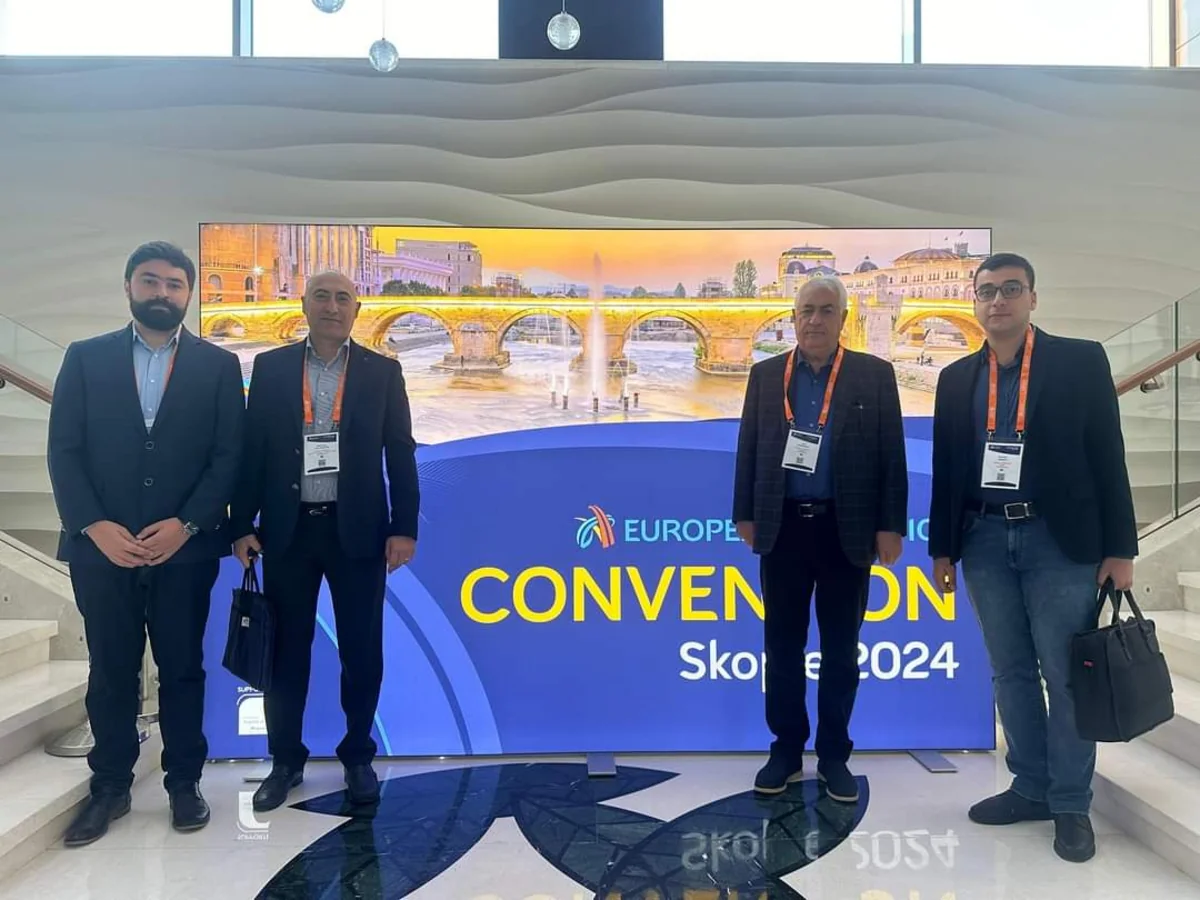 AAF prezidenti Avropa Atletikasının Konvensiyasında iştirak edir