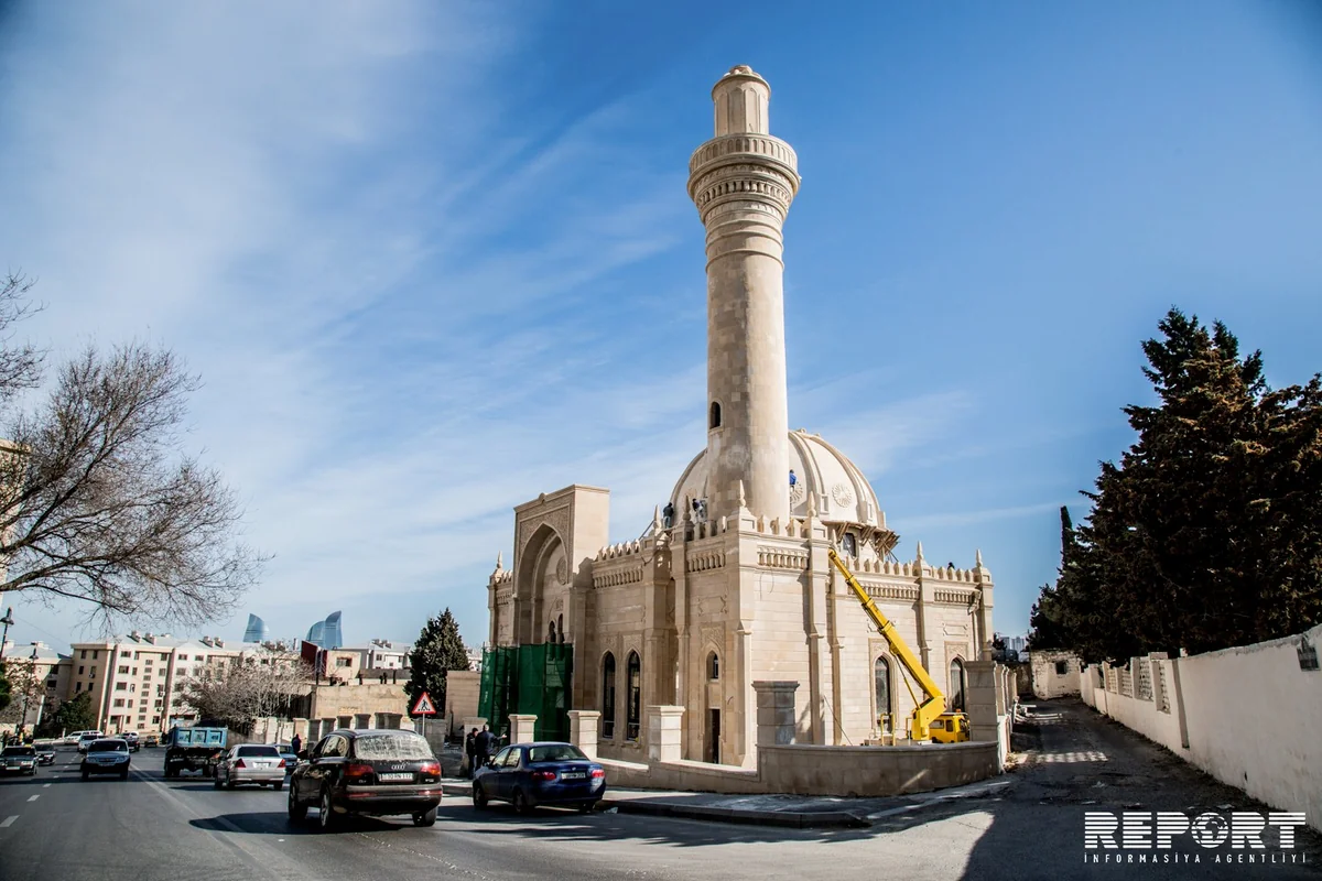 Construction of Haji Javad mosque completed, finishing works are underway  PHOTO REPORT