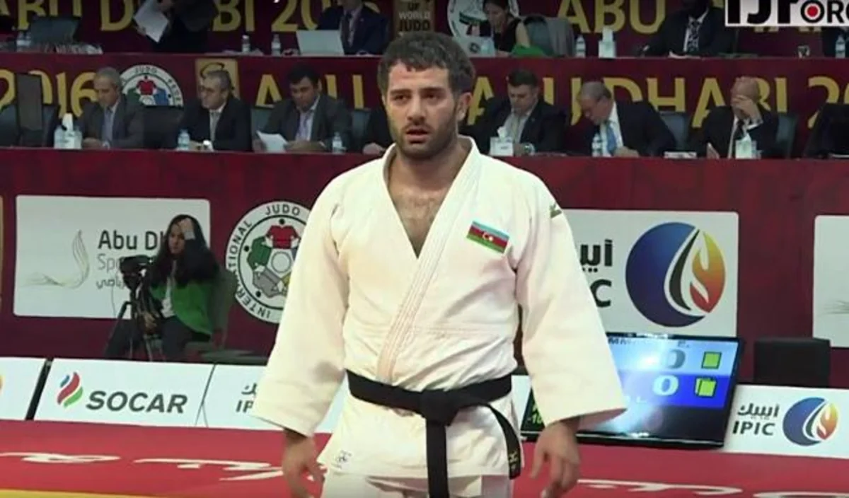 Azərbaycan cüdoçusu “Böyük Dəbilqə” turnirində qızıl medal qazanıb