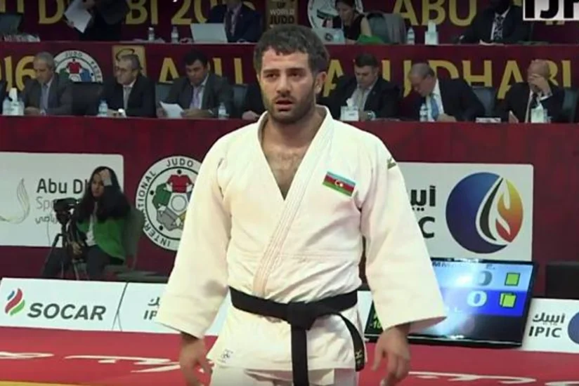 Azərbaycan cüdoçusu “Böyük Dəbilqə” turnirində qızıl medal qazanıb