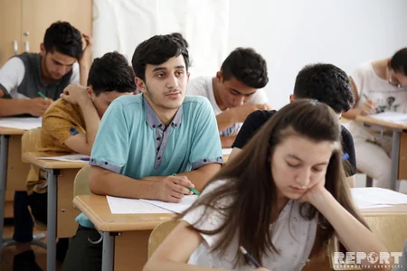 Bakıda imtahan həyəcanı - FOTOREPORTAJ - VİDEO